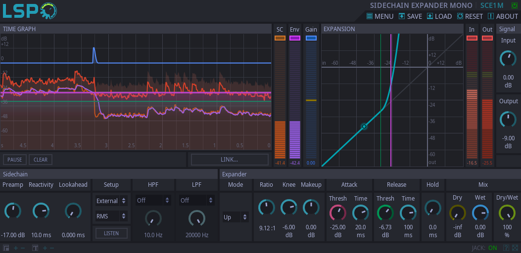 Sidechain-Expander Mono